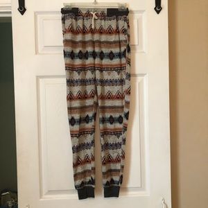 Women’s Aztec joggers size XS